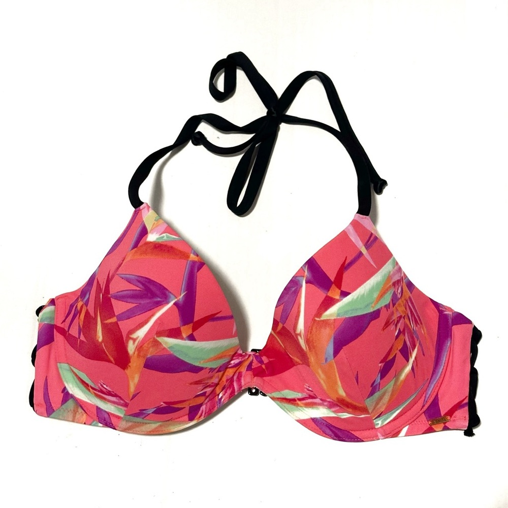Victoria Secret Pink Push-up Halter Bikini Top